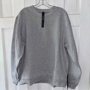 Lululemon Steady State men’s Crew oversized Grey size Large sold out NEW